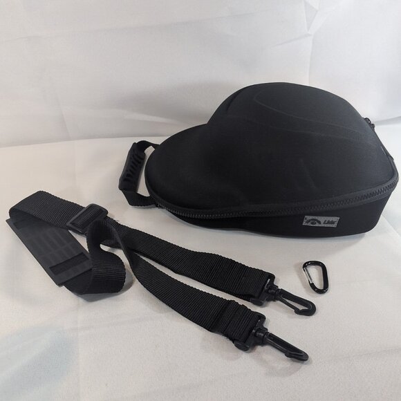 Hat World Lids Hard Case Travel Bag Storage Protection for Hats Black CLEAN - Picture 1 of 16